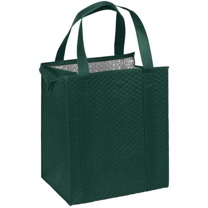 Hunter Green Large Insulated Tote