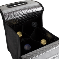  Insulated 4 Bottle Wine Bag Thumb