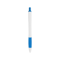 Blue with Black Ink Soft Grip Pen Thumb