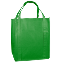 Lime Green Big Thrifty Grocery Tote Thumb