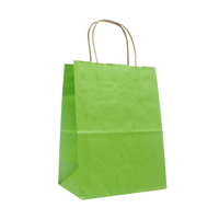 Lime Extra Small Matte Color Kraft Bag Thumb