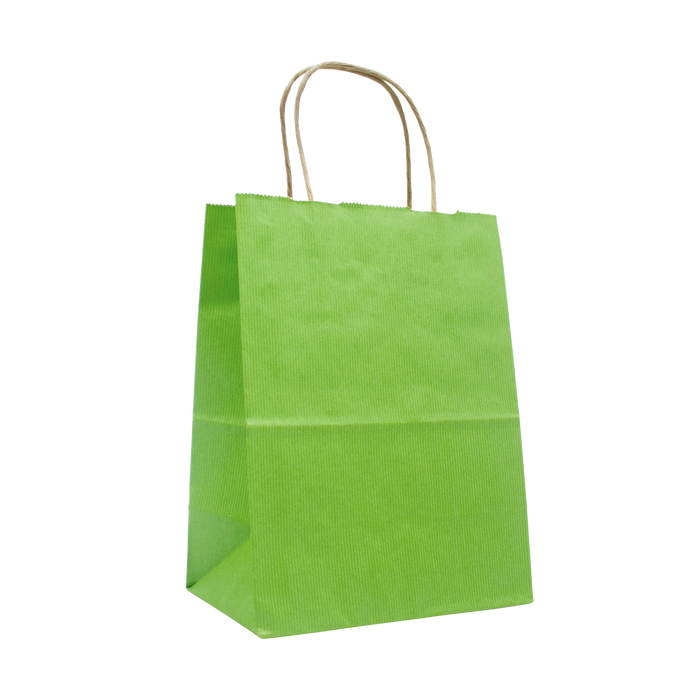 Lime Extra Small Matte Color Kraft Bag