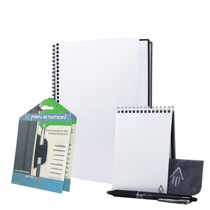 White Rocketbook Holiday Starter Bundle