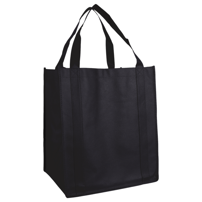 Black Wine & Dine Reusable Tote Bag