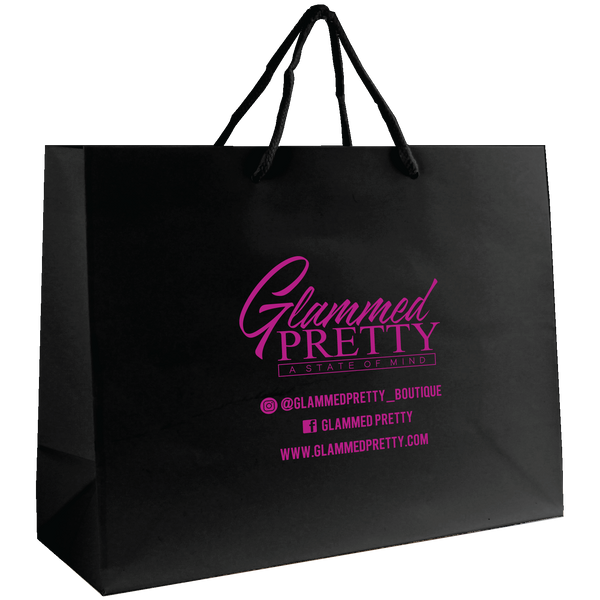 matte & glossy shoppers,  paper bags, 