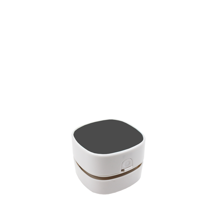 White Mini Desktop Vacuum