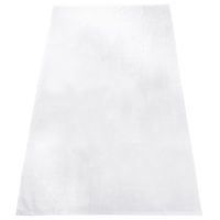 White DISCONTINUED-Heavy Weight American Made White Beach Towel Thumb