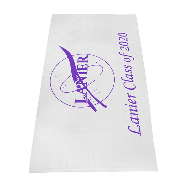 imprinted beach towels,  white beach towels, 