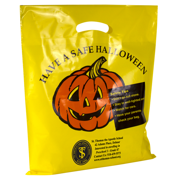 halloween bags,  plastic bags, 