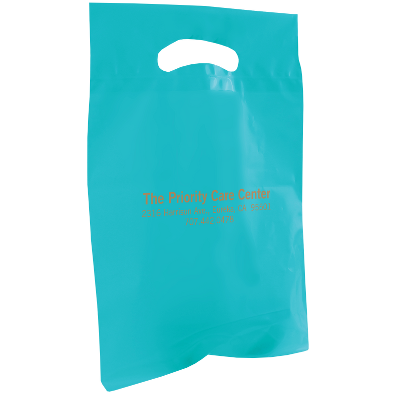 The Priority Care Center / Small Die Cut Plastic Bag / Plastic Bags