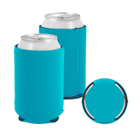 Aqua Premium Collapsible Neoprene Koozie Thumb