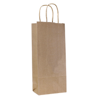 Natural Paper Natural Kraft Paper 1 Bottle Tote Thumb