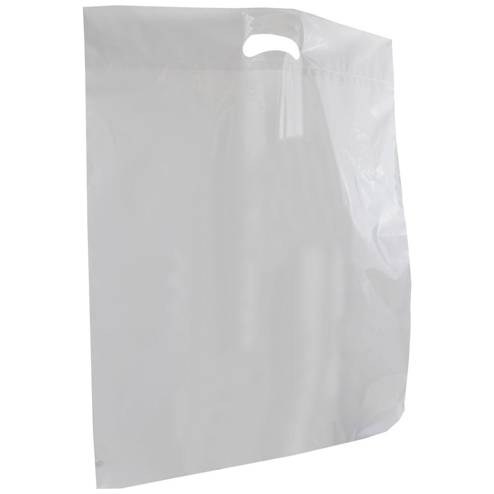 Large Recyclable Die Cut Plastic Bag / Plastic Bags / Holden Bags