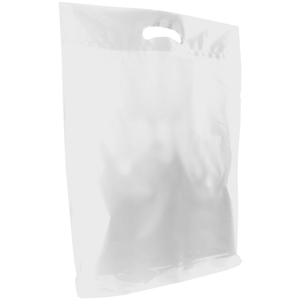 Large Black Plastic Shopping Bags 1K