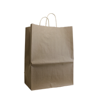 Natural Large Kraft Paper Shopper Bag Thumb