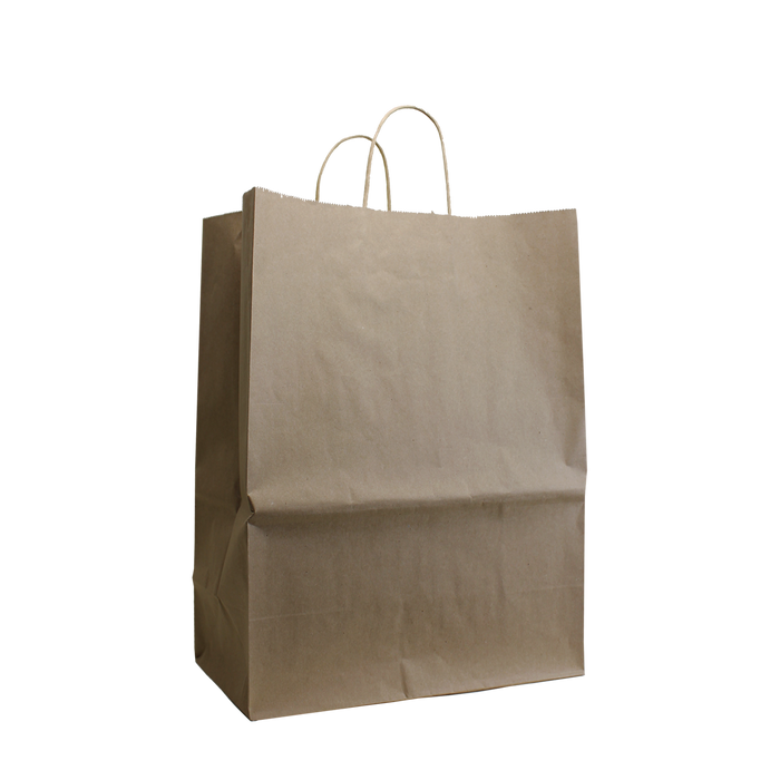 Natural Large Kraft Paper Shopper Bag