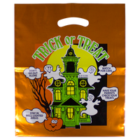  Metallic Orange Haunted House Bag  Thumb