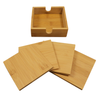  Bamboo Coaster Set Thumb