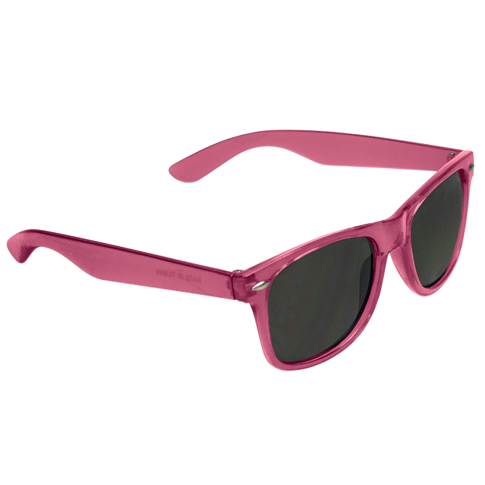 Translucent Pink Classic Color Sunglasses