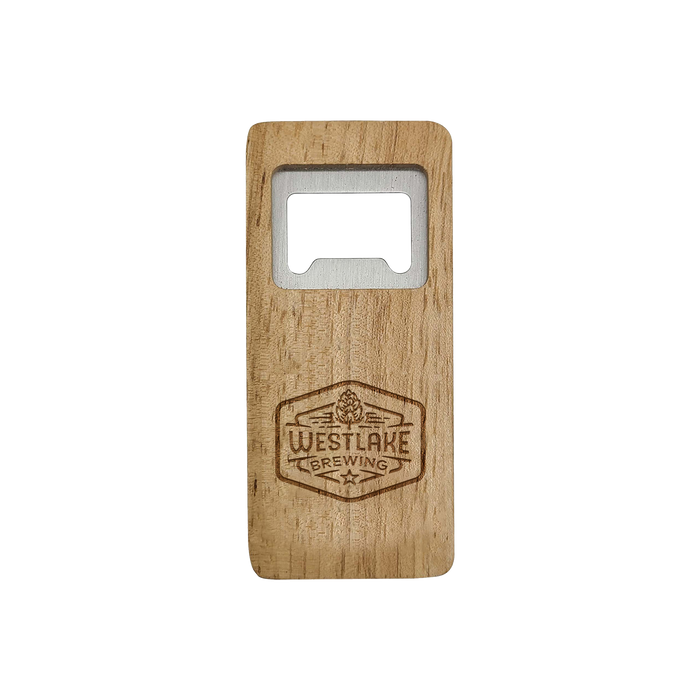  Rectangular Bamboo Bottle Opener