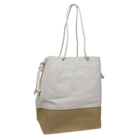 Natural DISCONTINUED-Islay Canvas Beach Bag Thumb