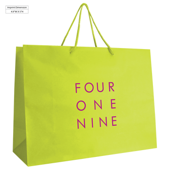 breast cancer awareness bags,  matte & glossy shoppers,  paper bags, 