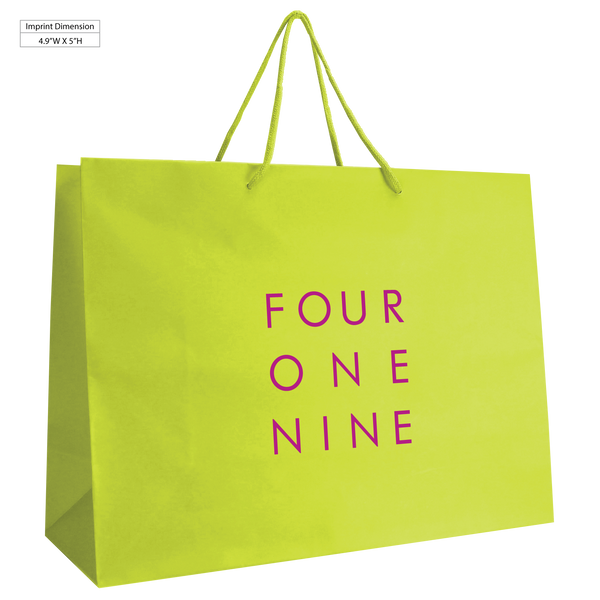 breast cancer awareness bags,  matte & glossy shoppers,  paper bags, 