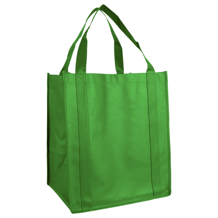 Lime Green Wine & Dine Reusable Tote Bag