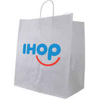  Extra Large White Paper Shopper Bag Thumb