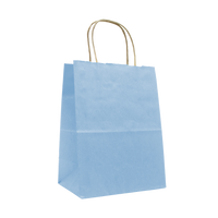 Country Blue Extra Small Matte Color Kraft Bag Thumb