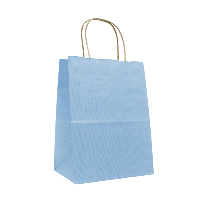 Country Blue Extra Small Matte Color Kraft Bag