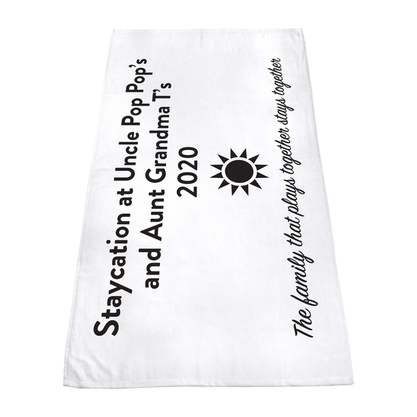 imprinted beach towels,  embroidered beach towels,  white beach towels, 