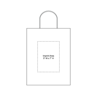  Small Kraft Paper Shopper Bag Thumb