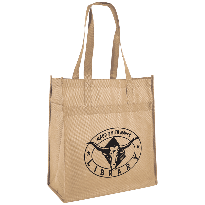 Maud Smith Marks Library / Little Tex Grocery Bag / Reusable Grocery Bags
