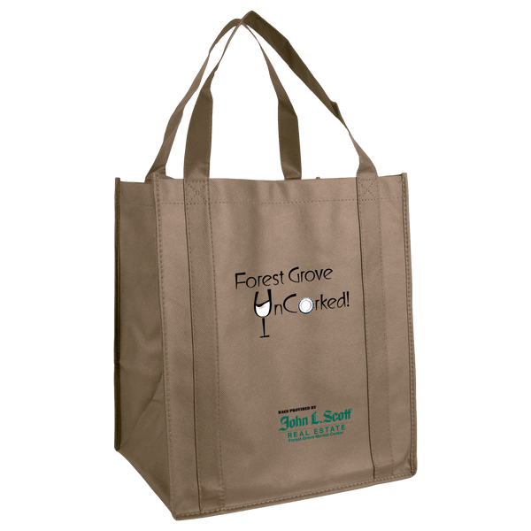 reusable grocery bags,  wine totes, 