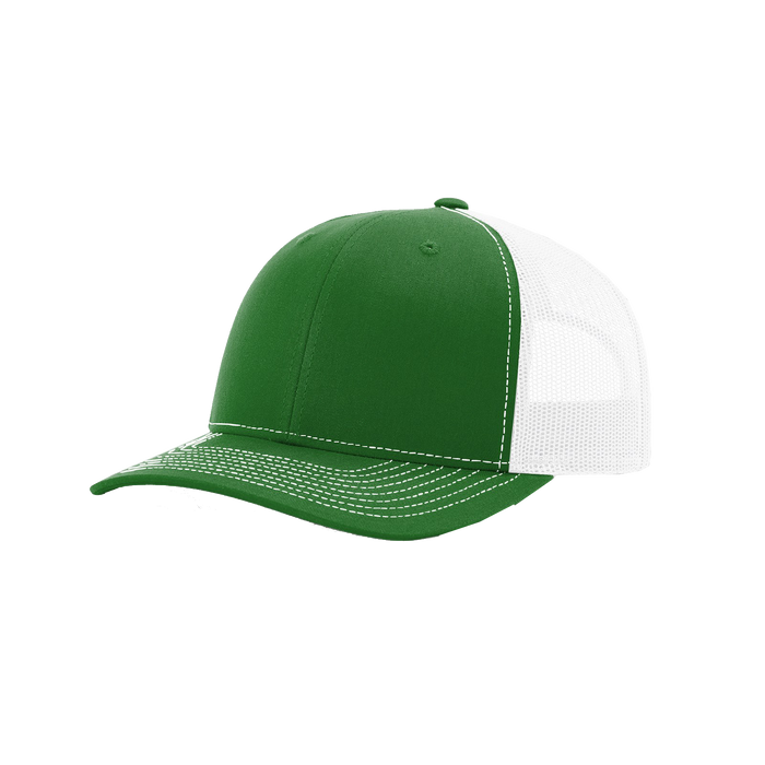 Kelly Green/White Richardson Trucker Snapback Hat