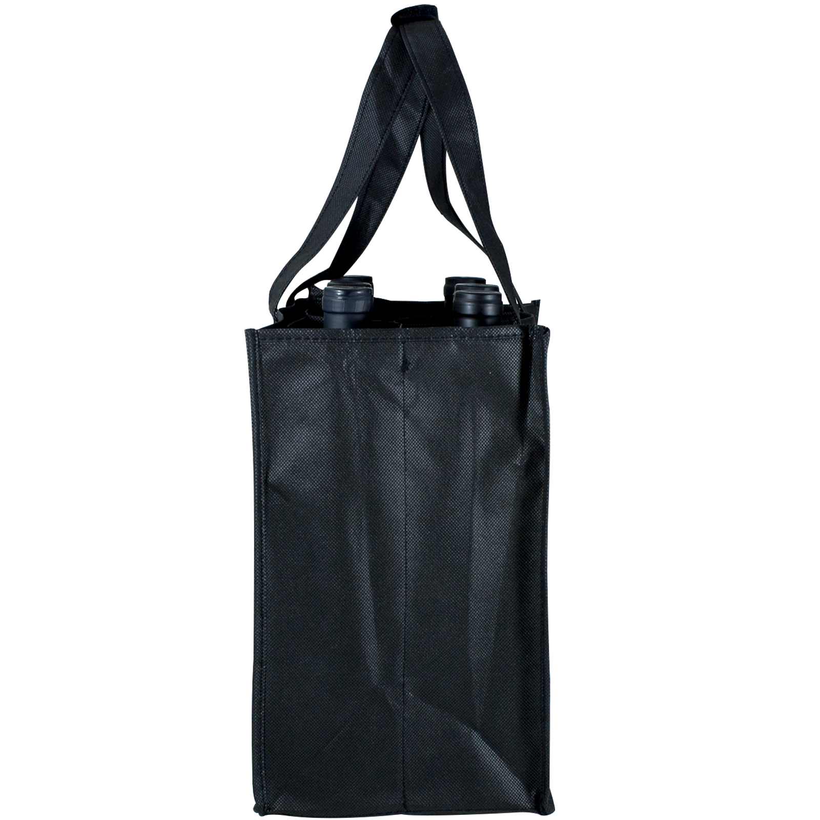 Berlune 3 Pcs Reusable 6 Bottle Wine Tote Bag With Divider Canvas Washable Portable Wine Carrier Tote Sturdy Bag For Grocery Bottle Carrier Holder For Travel Camping Picnic - View #12