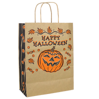 Natural Paper Kraft Paper Halloween Bag - DISCONTINUED Thumb