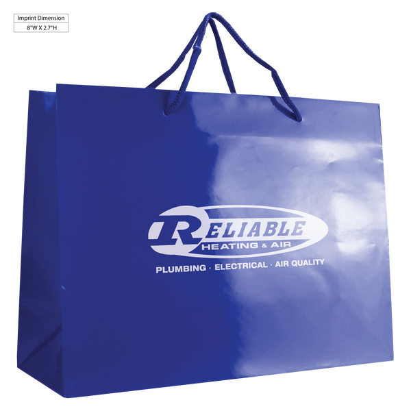 matte & glossy shoppers,  paper bags, 