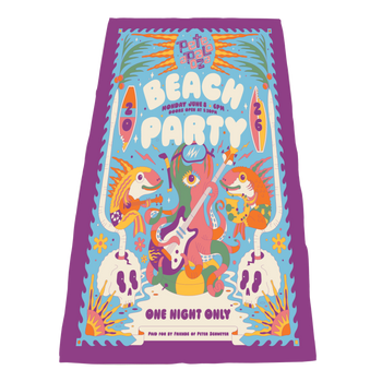 full color print towels, 