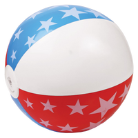 Royal/Red/White Patriotic Beach Ball Thumb