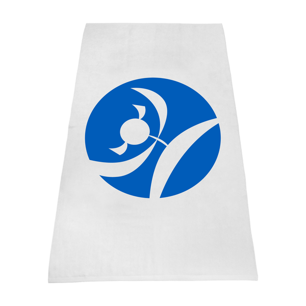 imprinted beach towels,  white beach towels, 