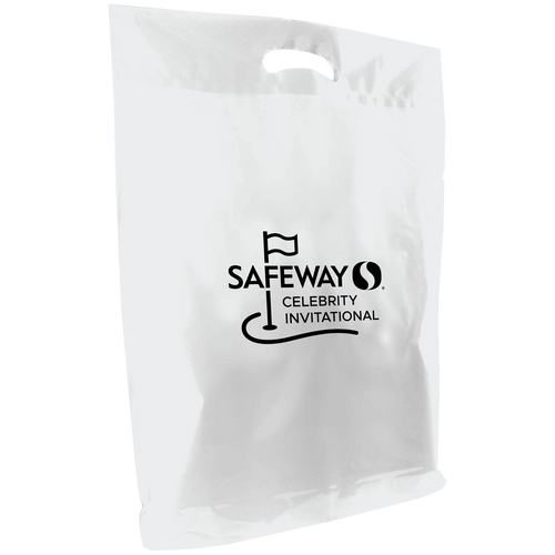 Safeway Celebrity Invitational / Large Recyclable Die Cut Plastic Bag