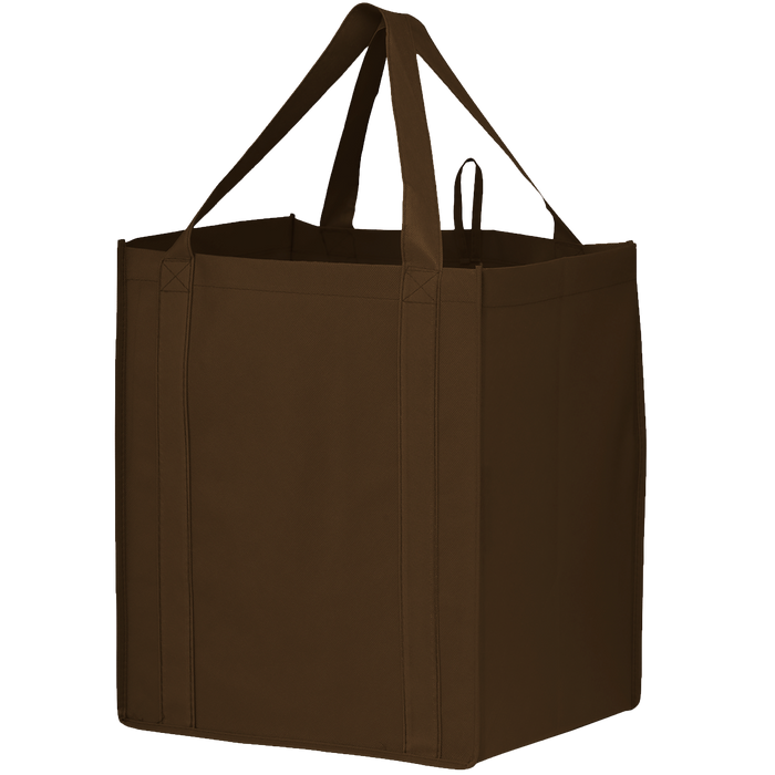 Brown Big Storm Grocery Bag