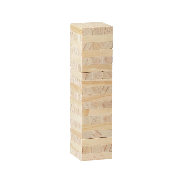  Wooden Tumble Tower Game