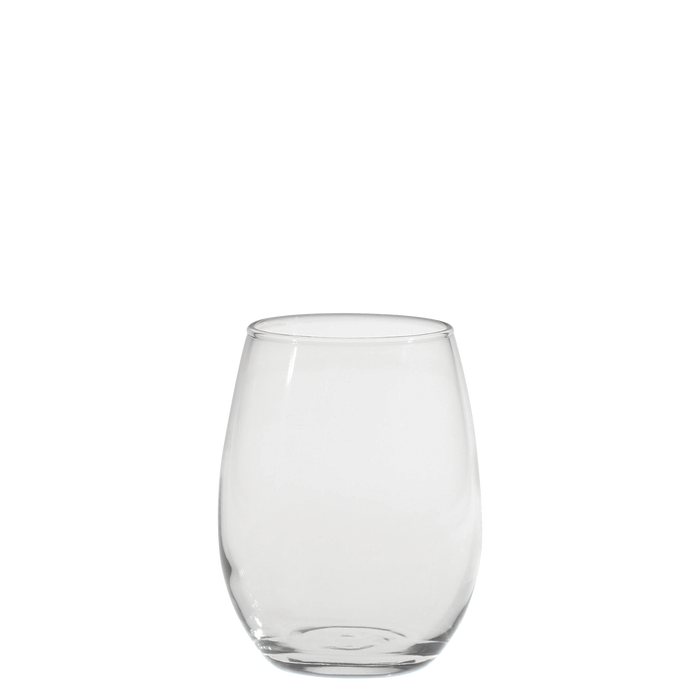 Clear Classic 9 oz. Stemless Wine Glass