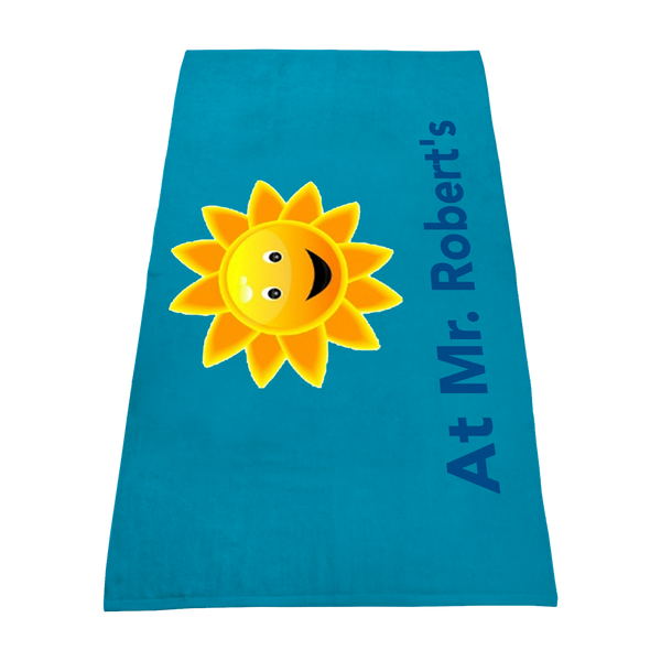 full color print towels, 