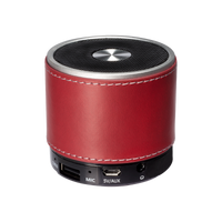Red Tuscany™ Faux Leather Wireless Speaker Thumb