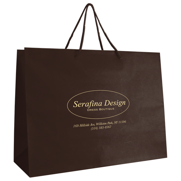 matte & glossy shoppers,  paper bags,  breast cancer awareness bags, 