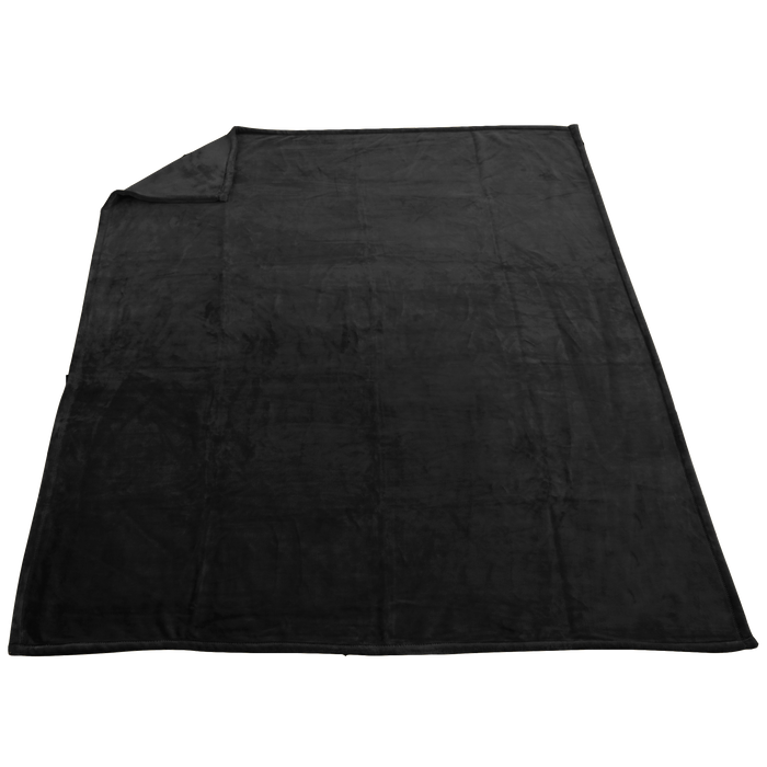 Black Taos Microfleece Throw